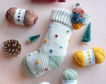 Christmas Stocking - PDF Crochet Pattern