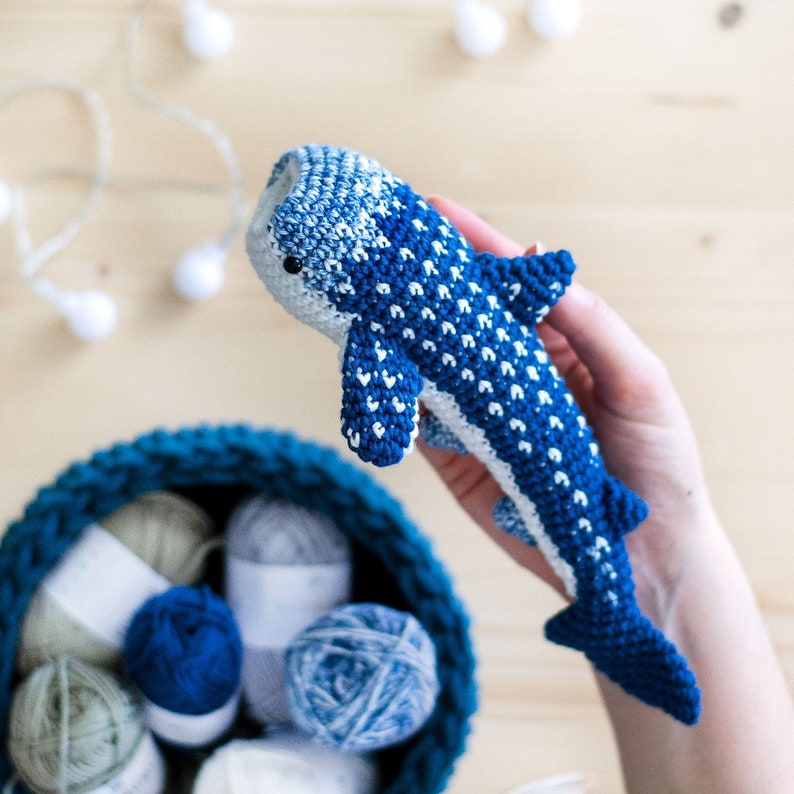 Whale Shark Amigurumi Crochet Pattern Ebook PDF Etsy