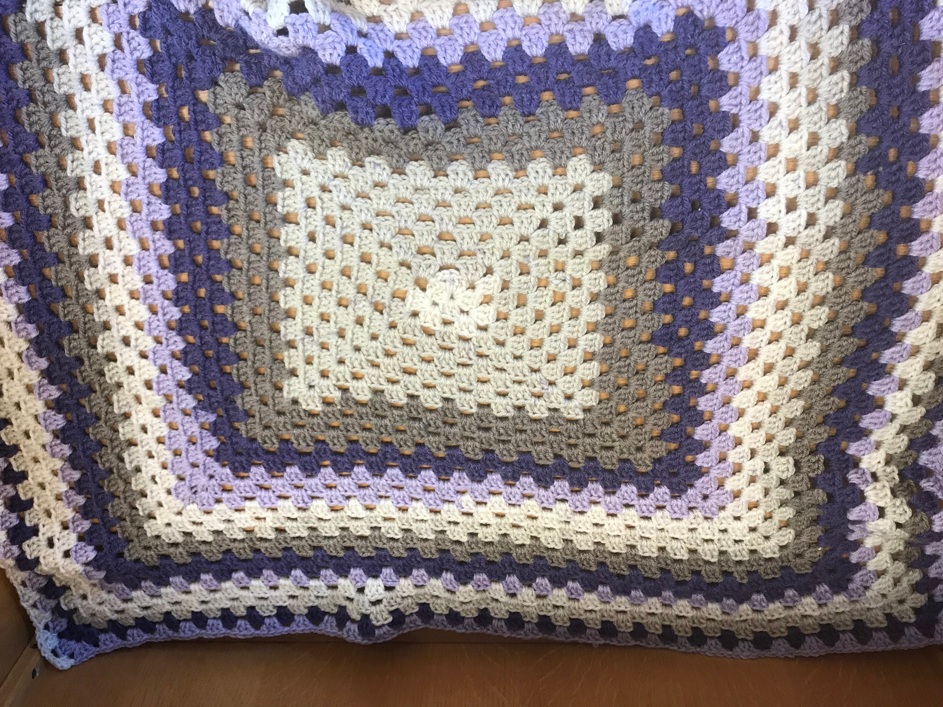 Granny Square Never Ending Blanket Etsy