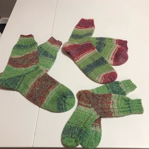 Christmas Wool Socks