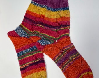 Women's Hand-Knit Socks