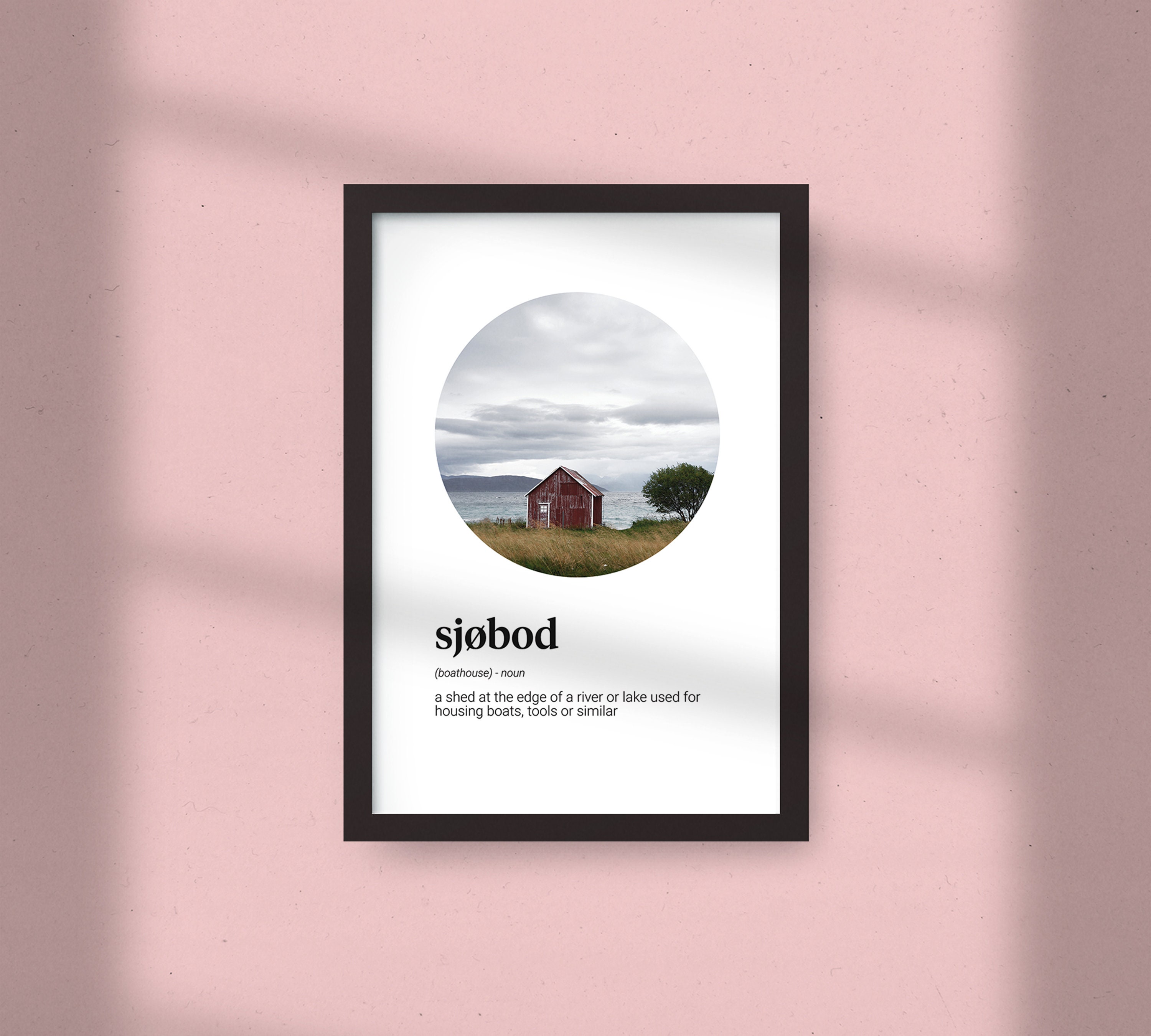 Noors woord sjøbod digitale download boathouse definitie Noors woord sjøbod digitale download boathouse definitie