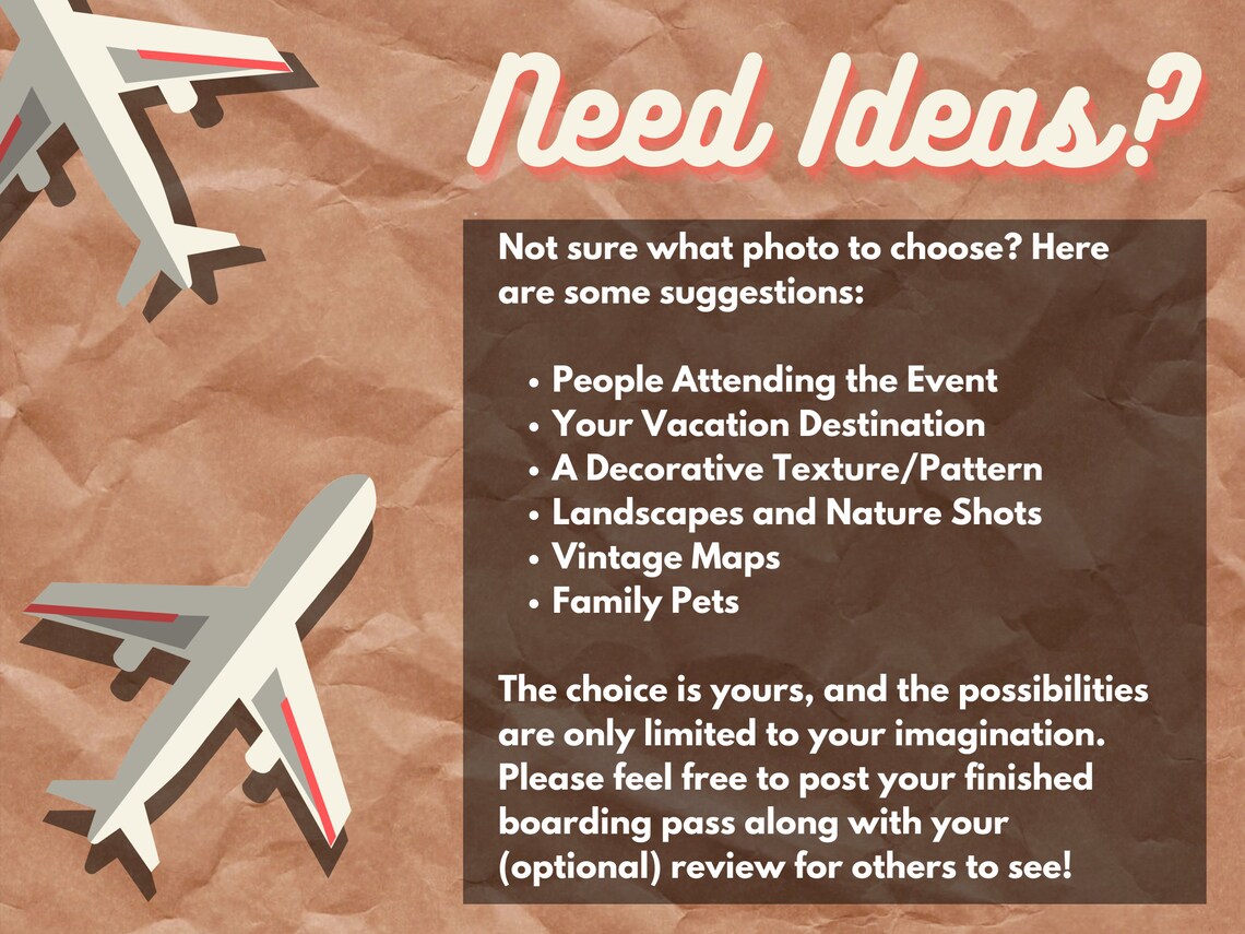Plane ticket canva template surprise trip reveal retirement etsy