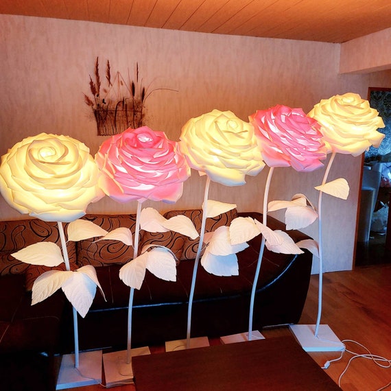 Large 2024 flower lamp