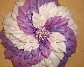 Flor gigante - Dalia - Lámpara de noche con flores - Flores grandes