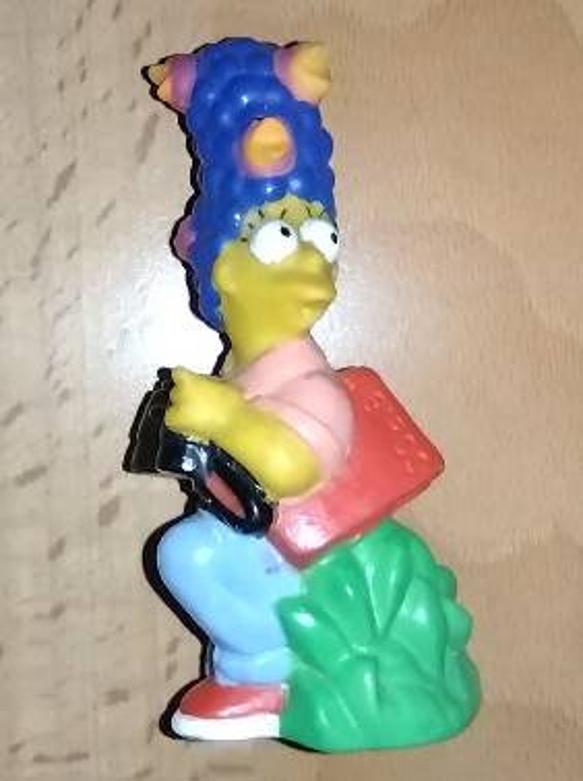 1990 Burger King Simpsons Toy Marge Camping Etsy