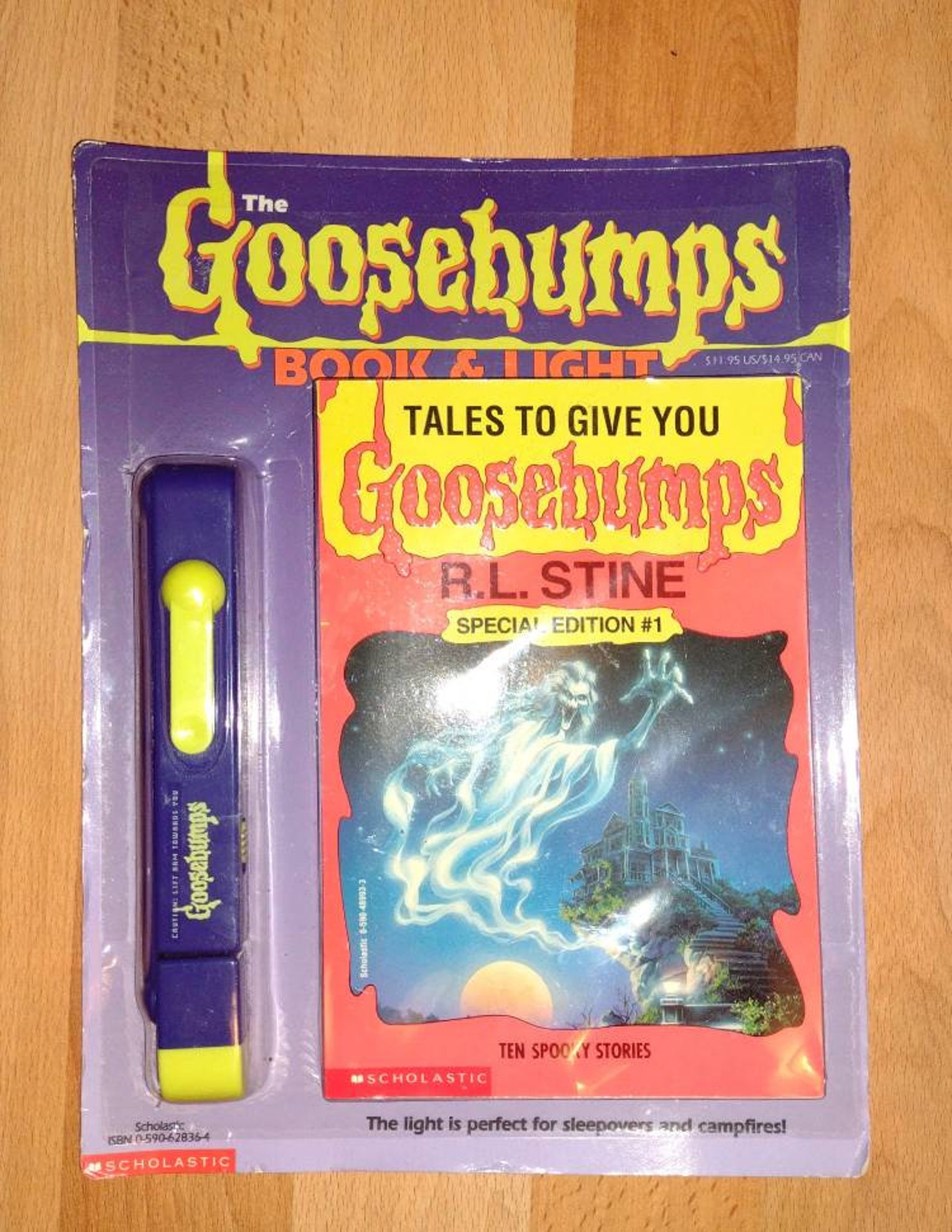 Goosebumps Book & Light Special Edition 1 Etsy