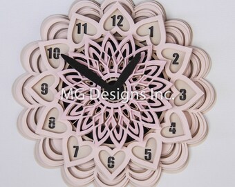 Download Clock Mandala Svg Etsy