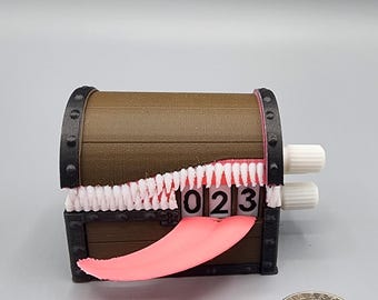 DND HP Dial - 2 Sided - Mimic or Chest Options