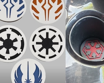StarWars Car Coaster (White)