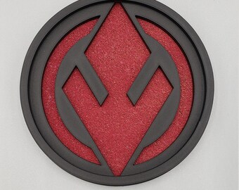 Sith Eternal Acrylic & Cork Coaster - Star Wars - Not 3D Printed