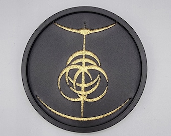Sous-verre Elden Ring en acrylique et liège - Non imprimé en 3D