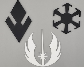 Sith/Jedi Acrylic Decals