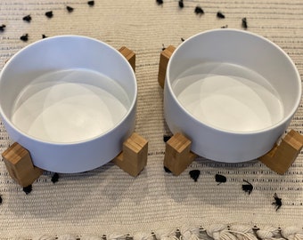 ceramic dog bowl set