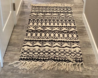 58x82cm Homedecor small tribal rug bedside rug,handmade rug,tribal rug,vintage rug,Turkish rug,accent rug,ethnic rug,doormat 23/'/'x32/'/'