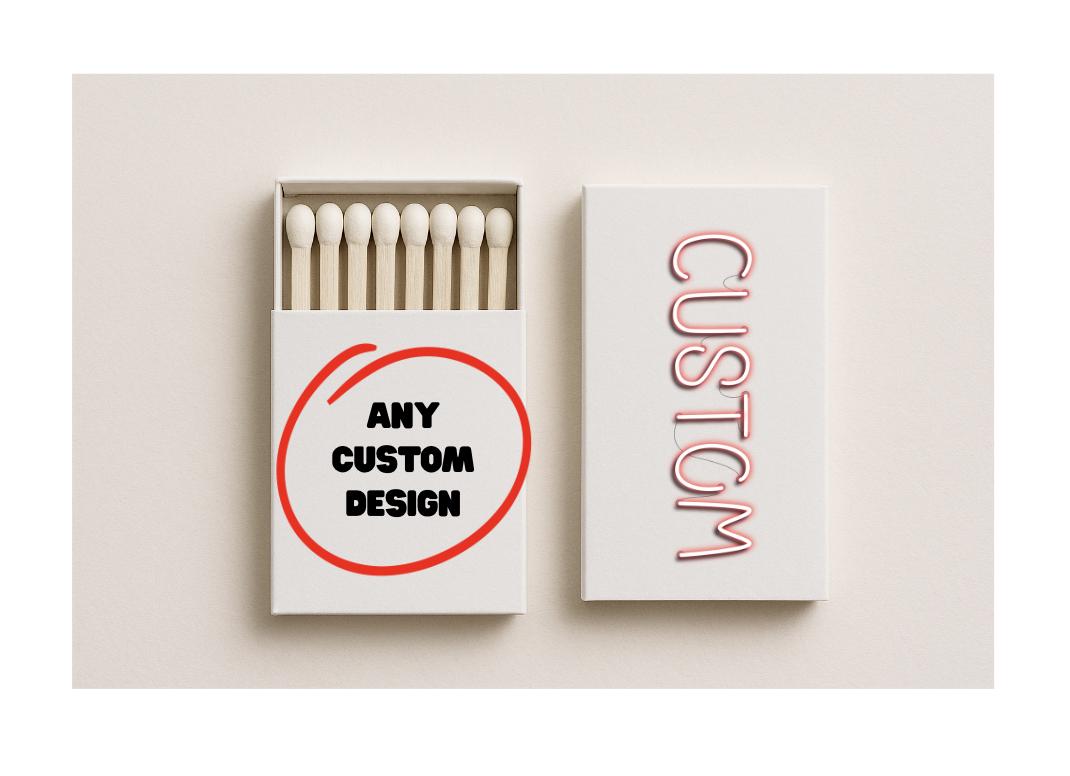 Personalized Wedding Favor Matchboxes