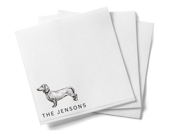 Personalized Cocktail Napkins, Custom Printed Napkins, Wedding Reception Drink Napkins, Cocktail Napkins, Dog Napkin, Pet Balancing cocktail