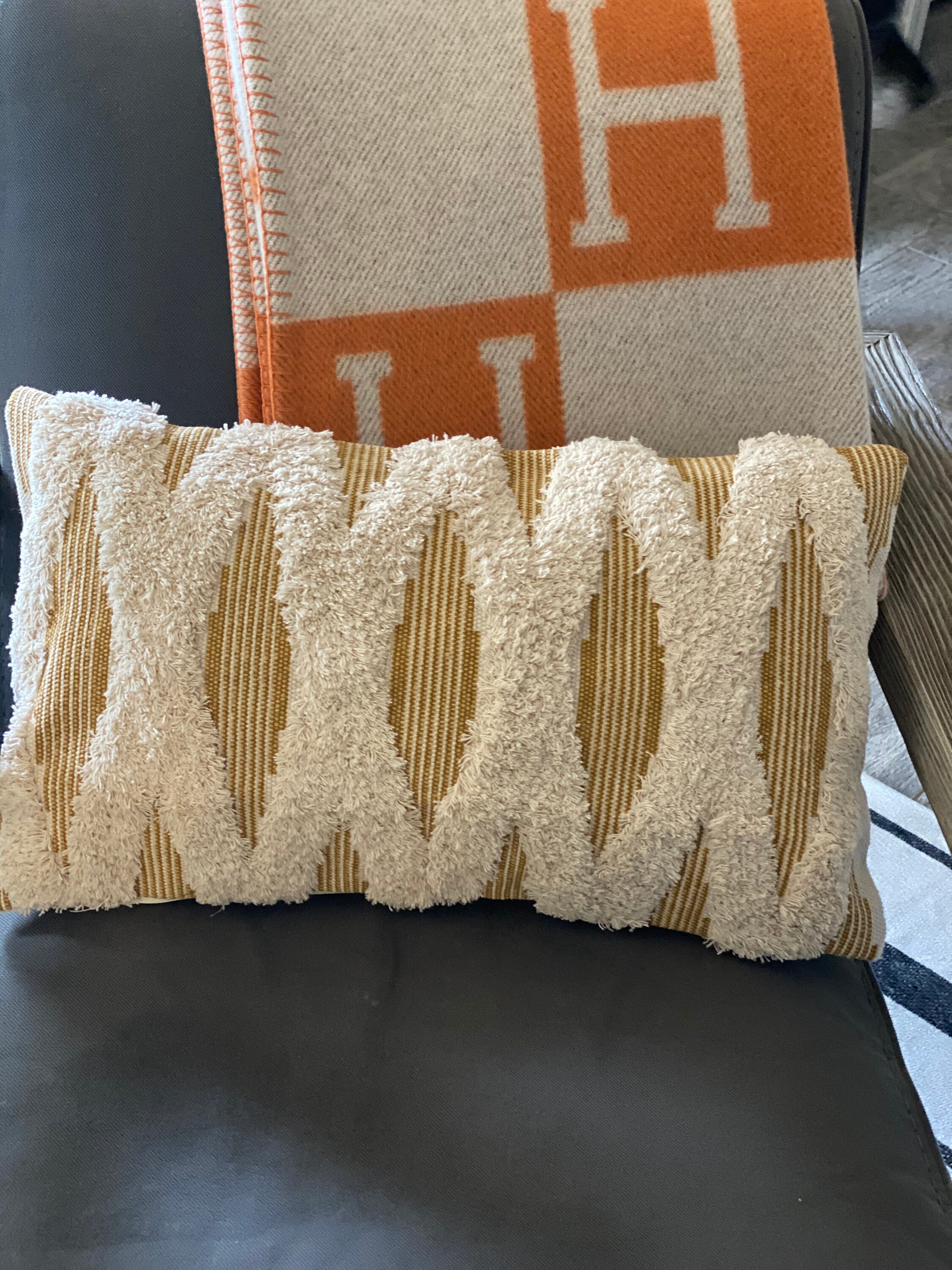 Mustard colored tufted pillow cover mustard colored throw Etsy