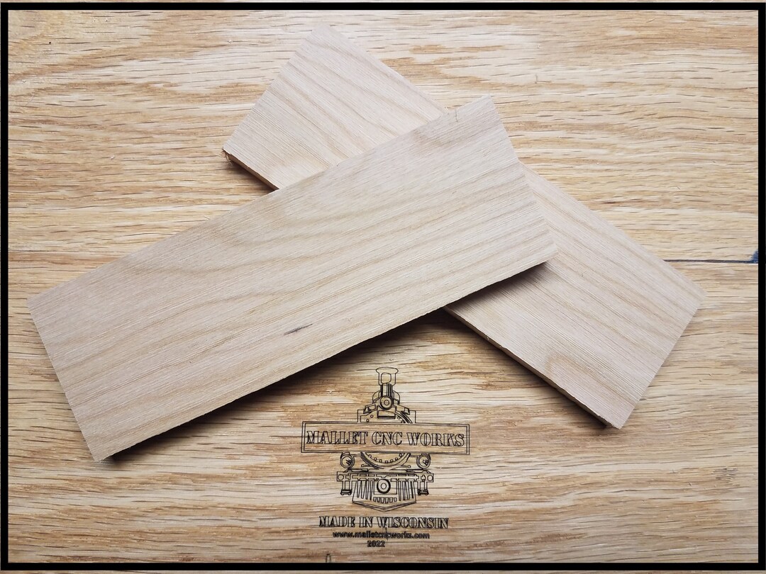 Wood Knife Scales / Wood Knife Handle Blanks knife Blockscherry 3/8 Etsy