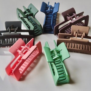 Medium Hair Clip, Rectangle Hair Claw, Women Hair Accessories, Women Hair Care Tools