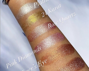 Rozświetlacz w proszku Gem Beauty Illumination, rozświetlacz, makijaż, kosmetyki