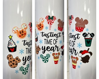 La época más sabrosa del año; vaso delgado de 20 oz