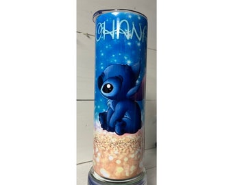 Ohana - Stitch 20 oz Skinny Tumbler