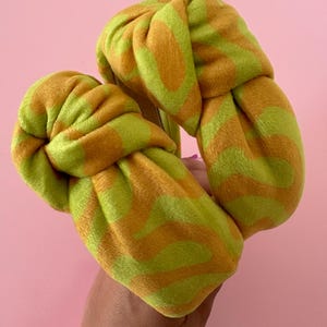 Velvet Headband: Groovy Handmade Padded Headband