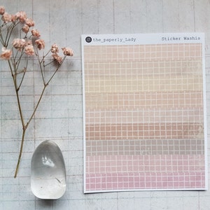 Sticker Washis / Sticker Stripes / Journaling / Scrapbook