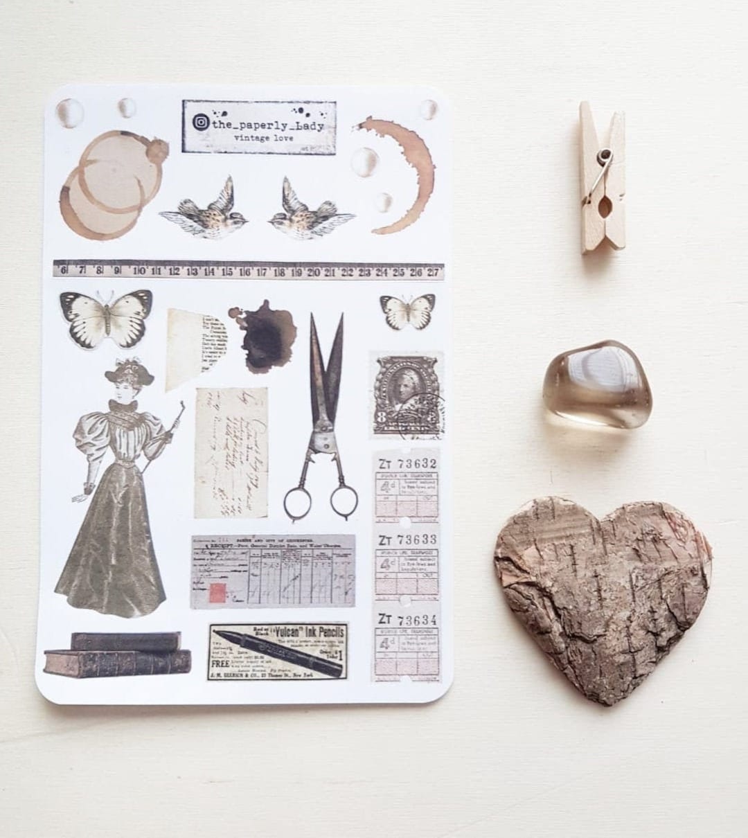 Vintage Sticker Sticker Journal Sticker Vintage Sticker Bullet Journal