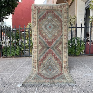 テキスタイル マロカン ヴィンテージ ボエーム - Tapis en laine tissé à la main