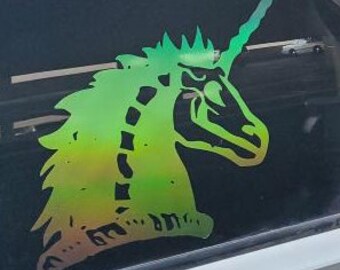 Undercorn Holographic Sticker