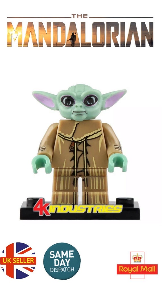 Baby Yoda /& Beskar Mandalorian Mini Figures Star Wars Mando The Baby UK Seller
