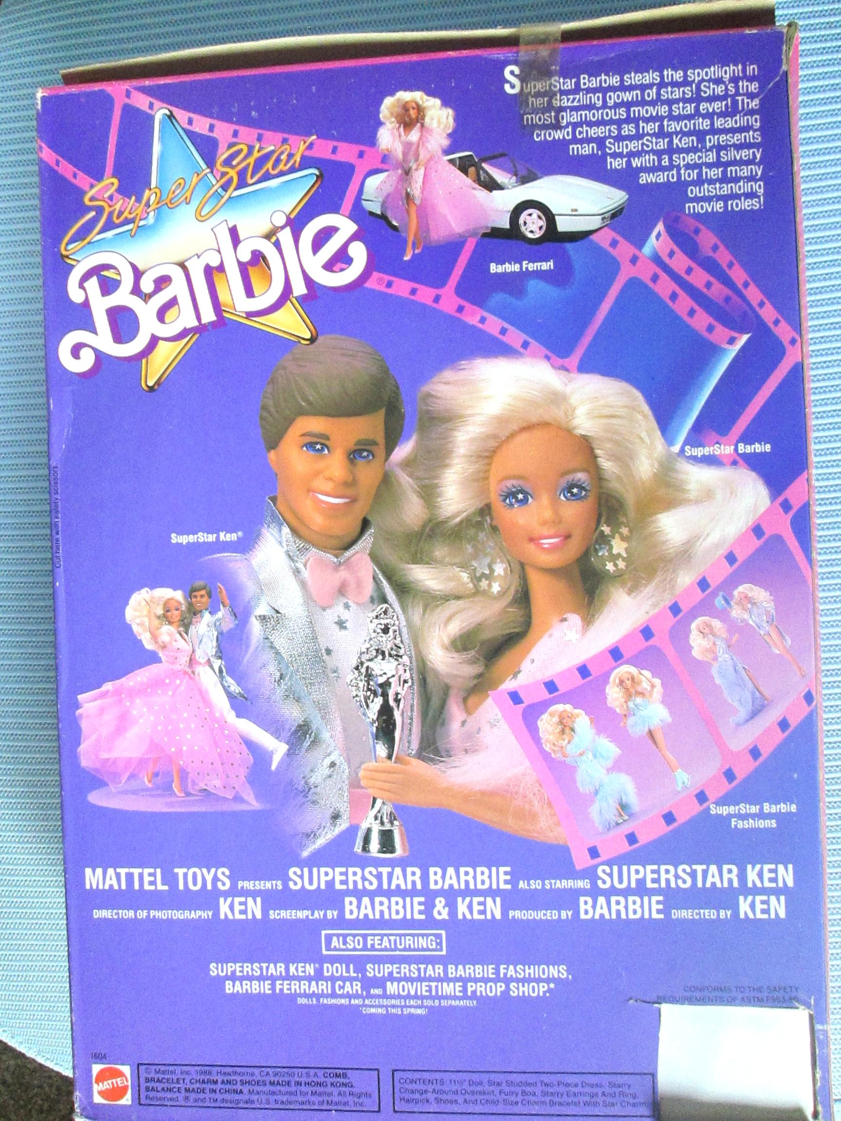 ♛Vintage◈ Barbie&Ken ♢♦OnParade!◈稀少♦♢レア Vintage Super Star KEN Doll Award-Winning Movie Star 1988