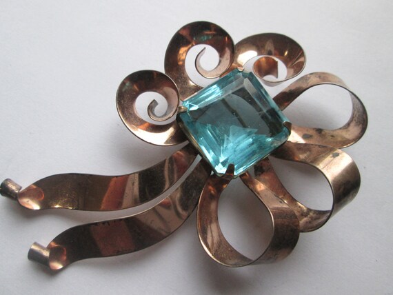 Copper Square Flower Ring Copper Square Flower Ring