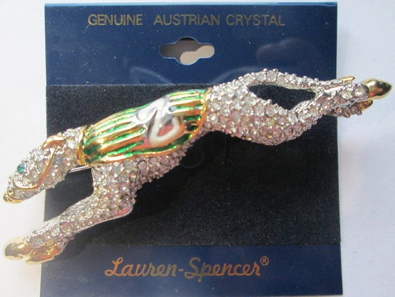 Lauren Spencer Austrian Crystal Greyhound Racing … - image 1