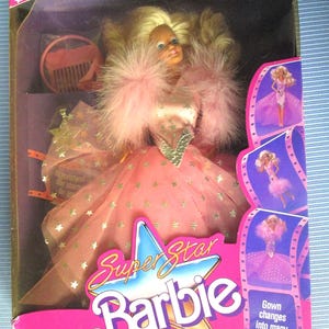 1988 Super Star Barbie 1604 in Box - Etsy