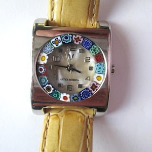 1980s Millefiori Antica Murrina Queen Watch