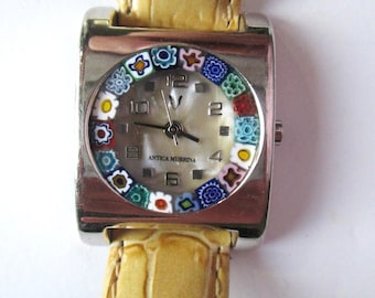 1980s Millefiori Antica Murrina Queen Watch