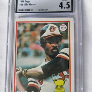 CGS 1978 Eddie Murray #36 Topps Rookie Card 4.5 Graded