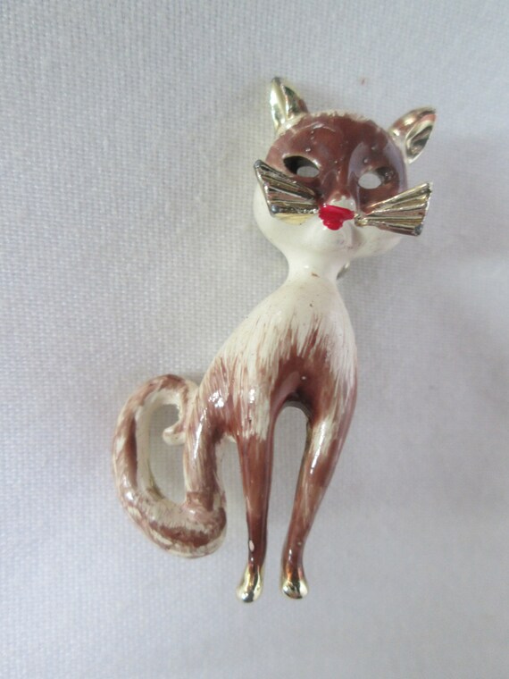 Siamese cat best sale brooch