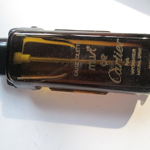 Vintage Cartier Must De Perfume Tester Refill Bottle