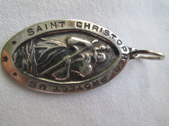 Saint Christopher Pendant Medal - image 1