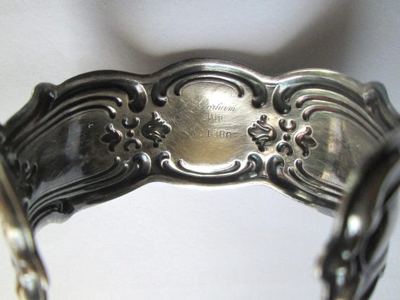 Gorham Silver Plate Cuff Bracelet - image 4