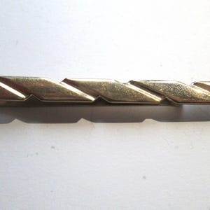 Vintage 12k GF Bar Tie Clip Swank 7.4 grams