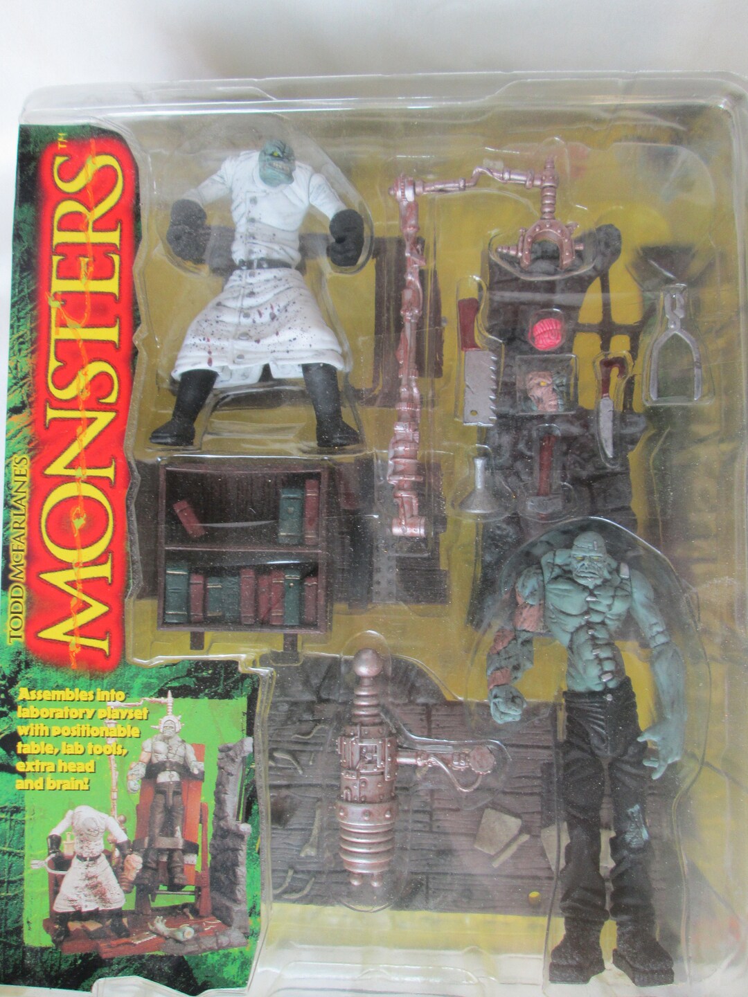 mcfarlane frankenstein playset