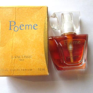 Poeme Lancome Pairs Miniature Perfume .23fl oz in Box