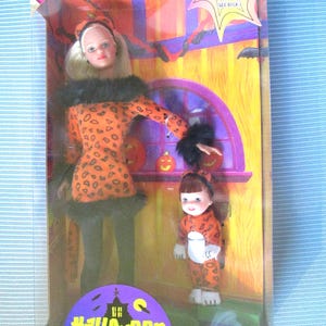 Halloween Fun Barbie Kelly Doll Set In Box