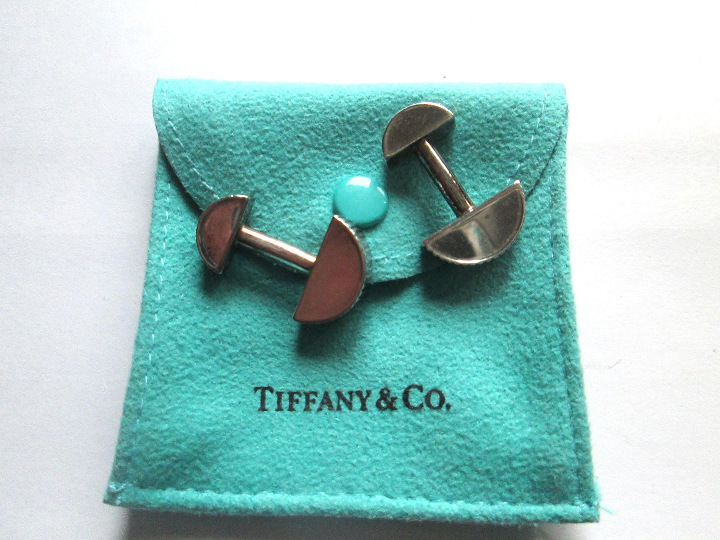 Tiffanys and Co Cufflinks - Etsy