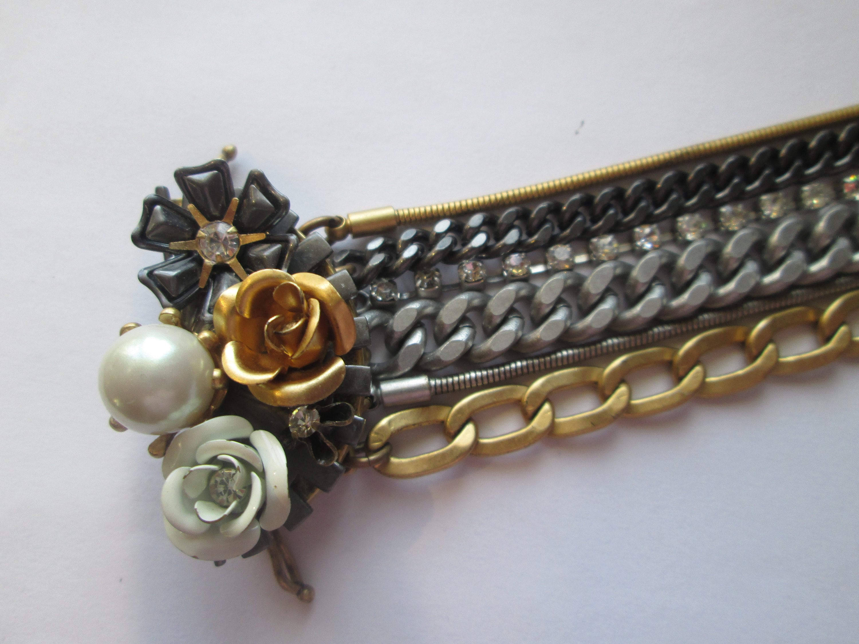 Vintage Juicy Couture Flower Garden Chain Link Bracelet - Etsy